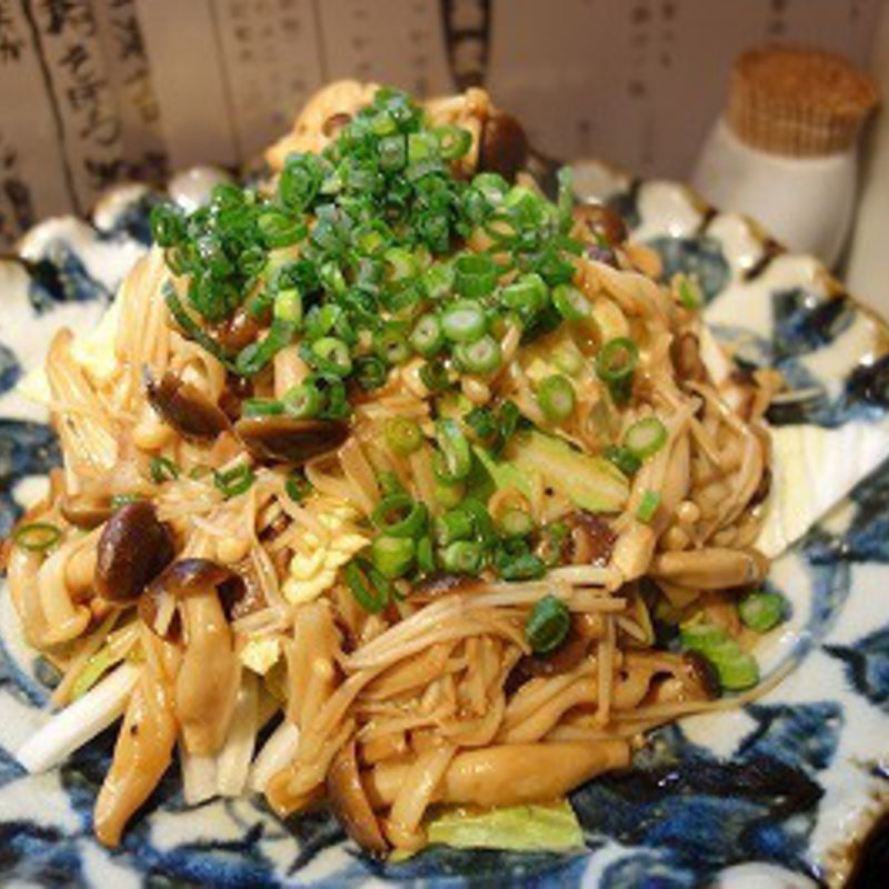 白菜ときのこ炒め(いしやん )