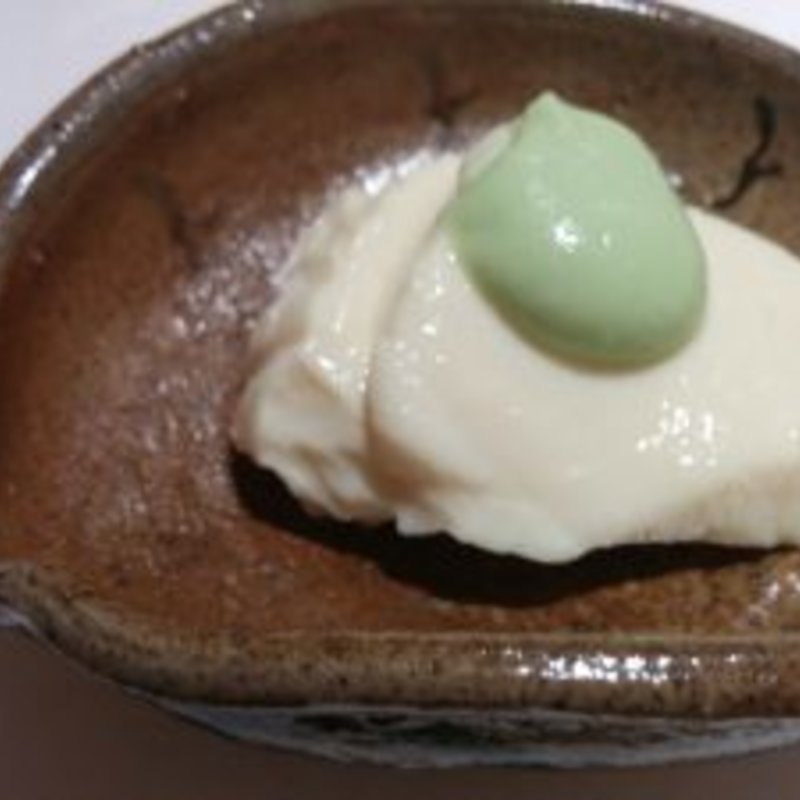 豆腐のずんだたれのせ(いし井 )