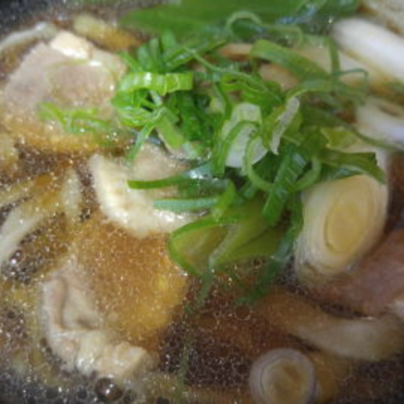かも蕎麦(いずみ食堂)