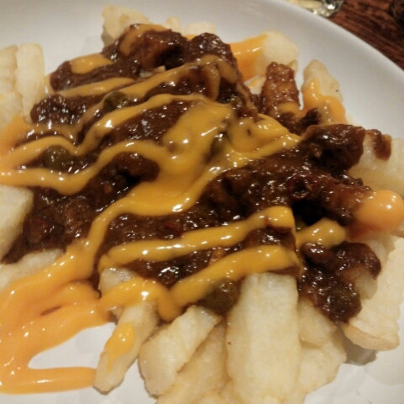 ポテトのミートソース＆チーズソースかけ(イタリアン酒場 ちっきん 大宮 )