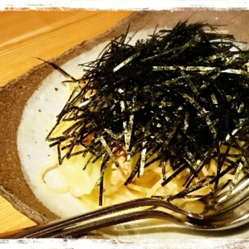 ひき肉とキャベツの和風スパゲティ(イタリア料理 アルセーバ )