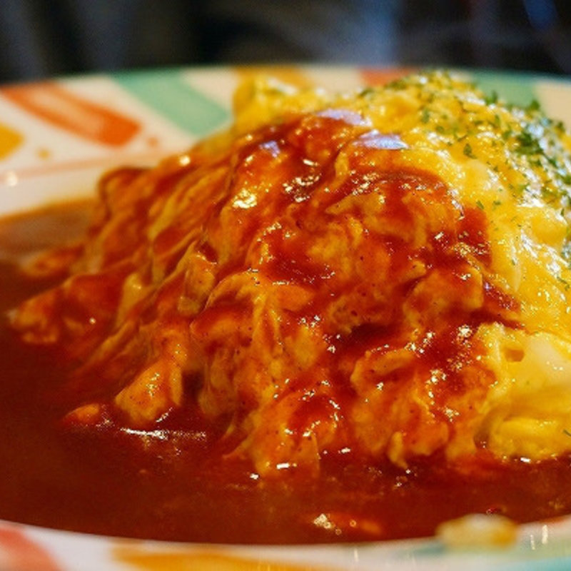 オムライス(イタリア風ごはん屋さん くるみ)