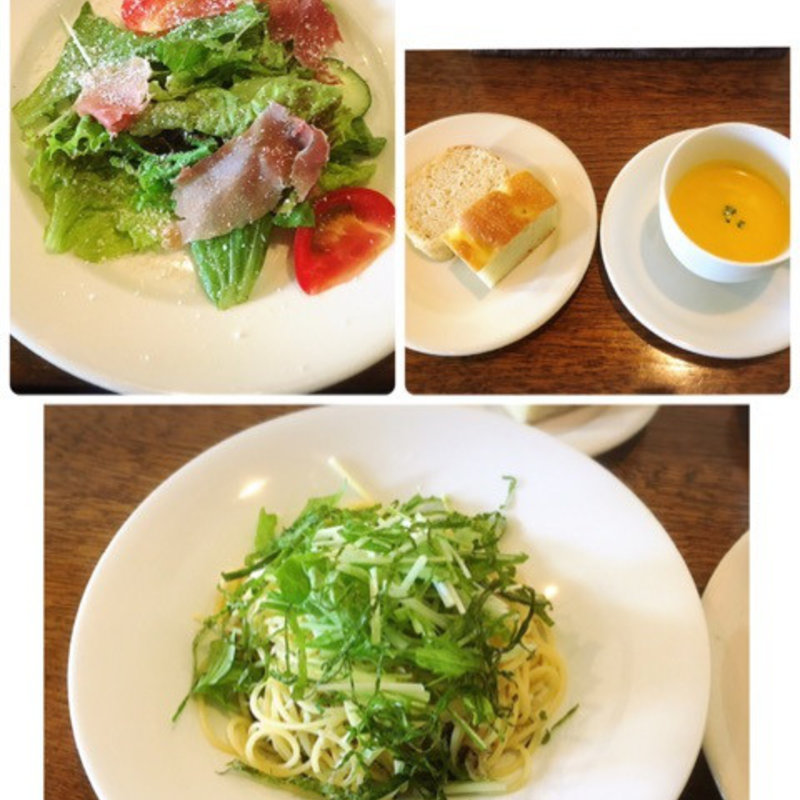 シラスと大葉のパスタセット(イタリア食堂 晴 （イタリアショクドウ ハル）)