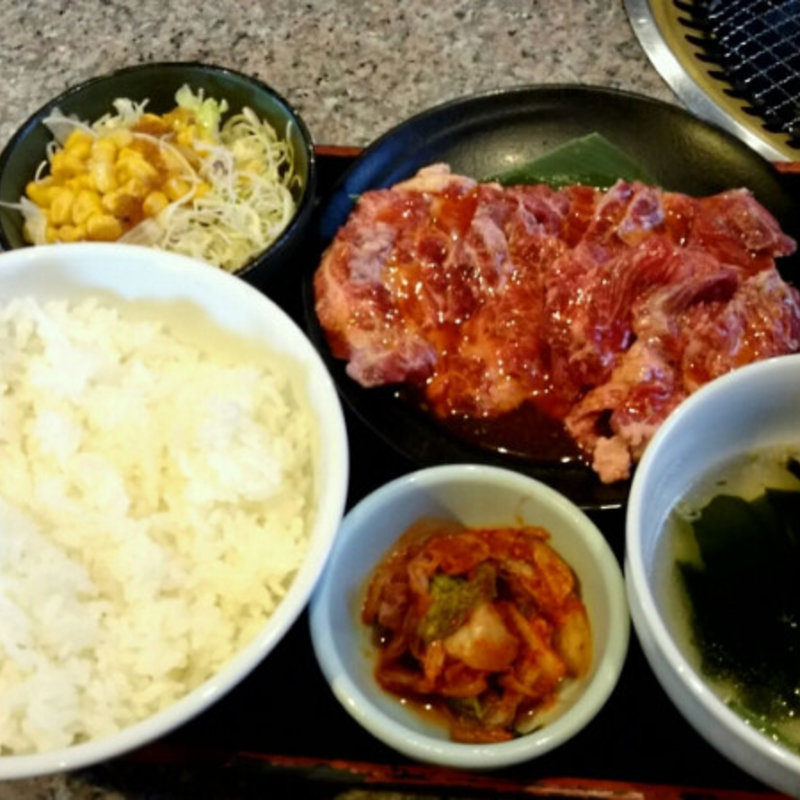 やわらかハラミランチ200g(いちばん 大蔵谷店)