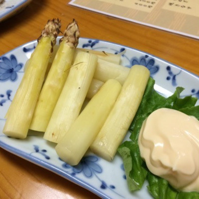 ホワイトアスパラ 炭火焼き(いち善 )