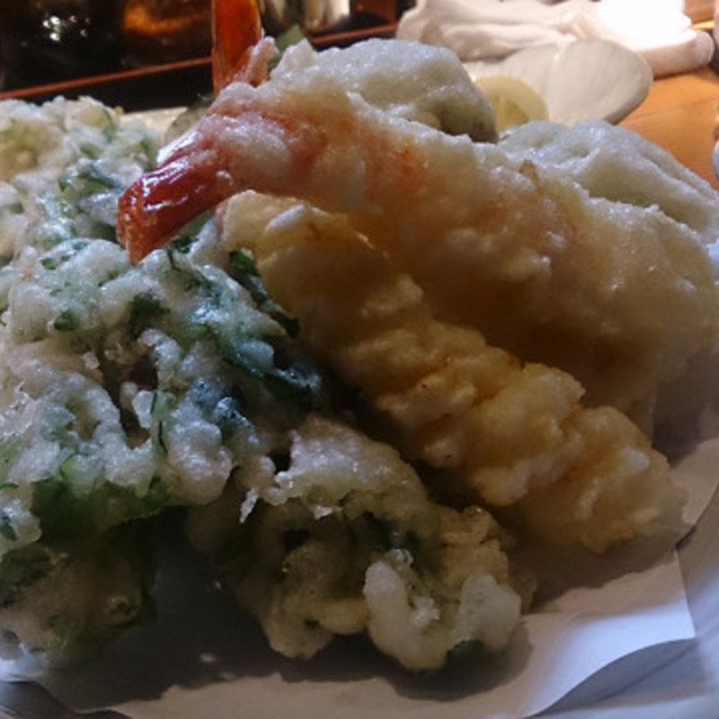 天麩羅の盛り合わせ(いっちゃが 横浜関内店)