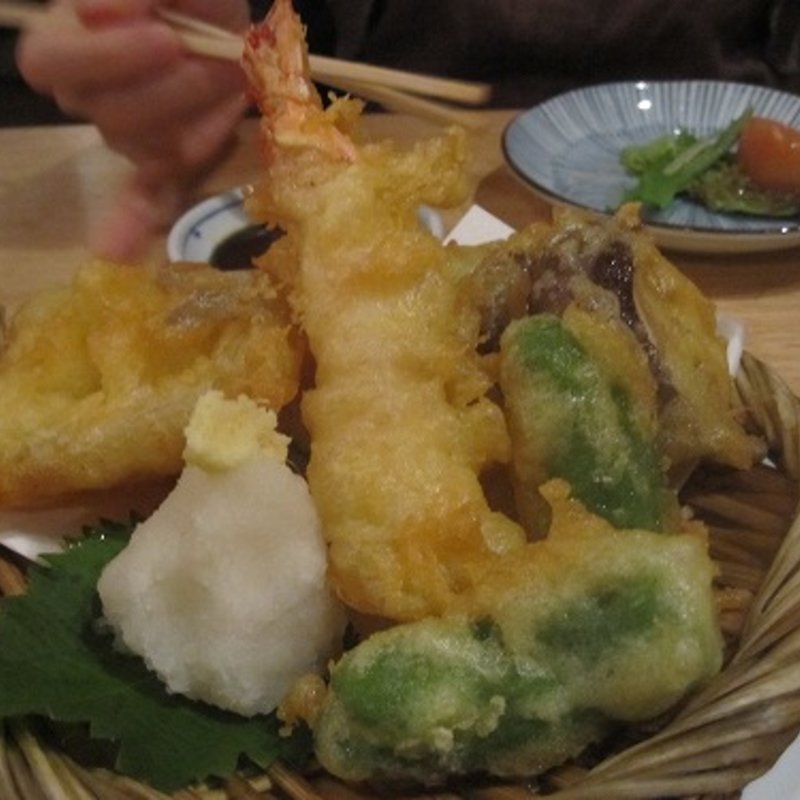 天麩羅盛り合わせ(イッテキ )