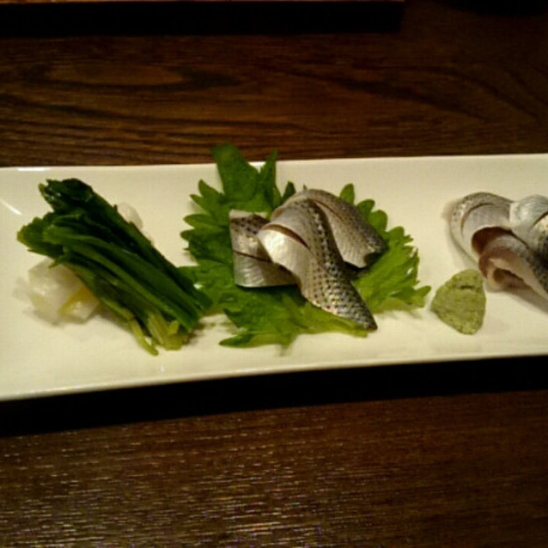 コハダの酢しめ(いっぷく )