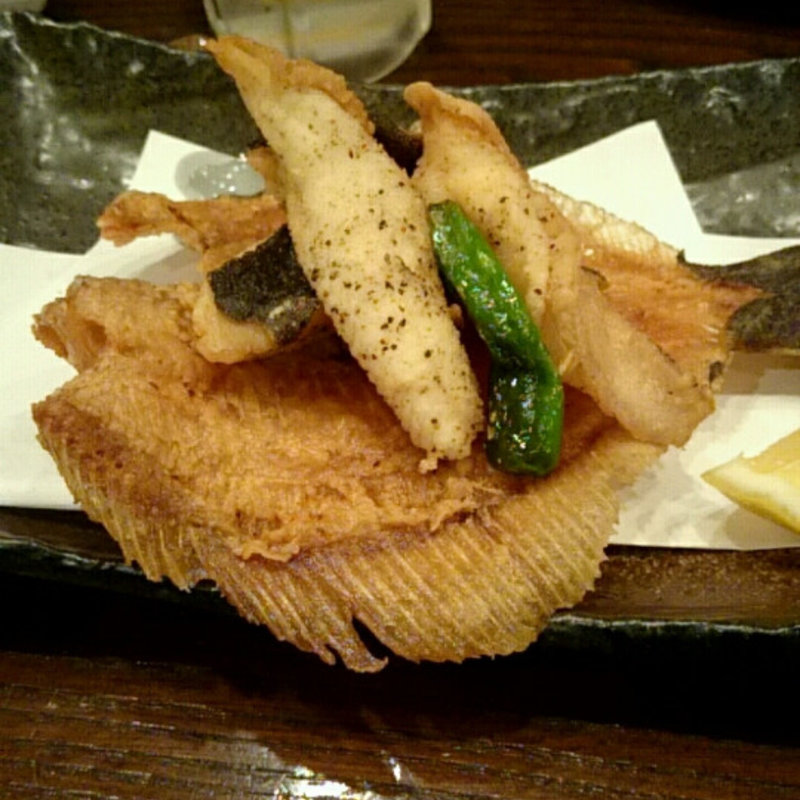 すずめカレイの唐揚げ(いっぷく )