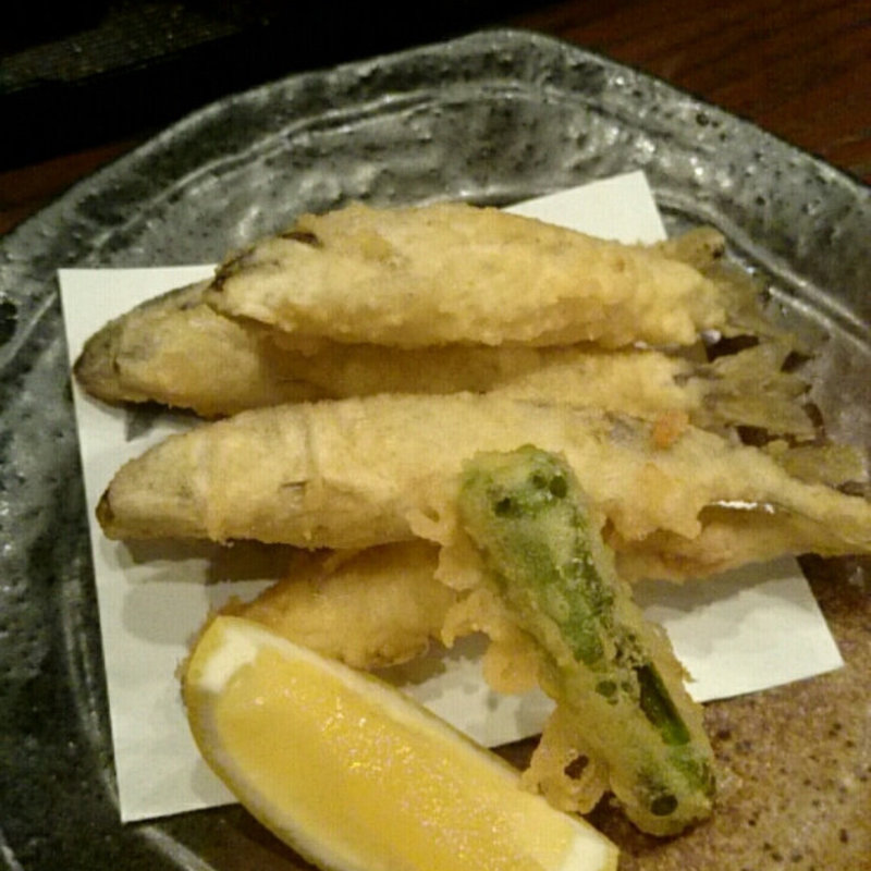 稚鮎の天ぷら(いっぷく )