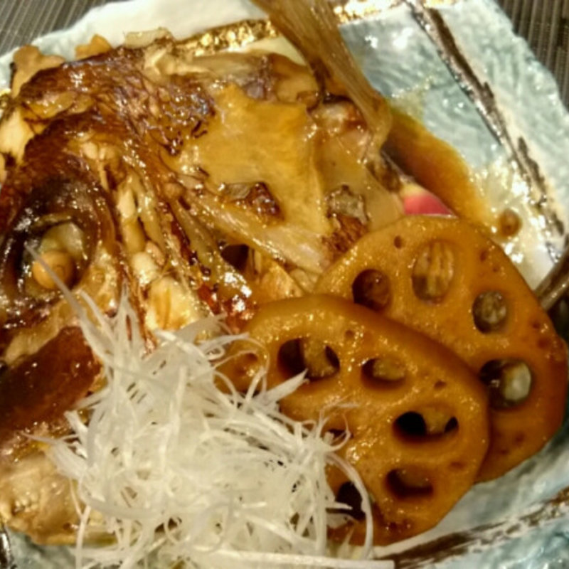 鯛かぶと煮(いつもん床)