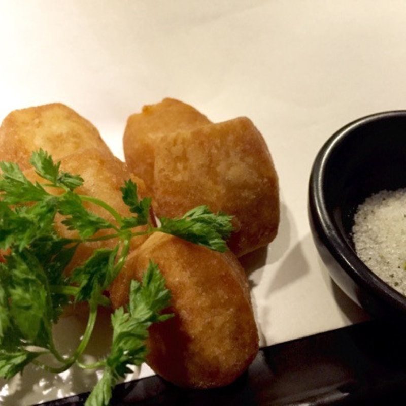 里芋の唐揚げ(いつらく )