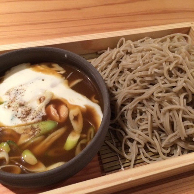 カレーつけ汁そば(蕎麦茶屋 いっ星 新橋)