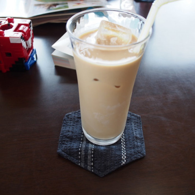 アイスカフェラテ(いなかふぇ たんの 木倉屋 )