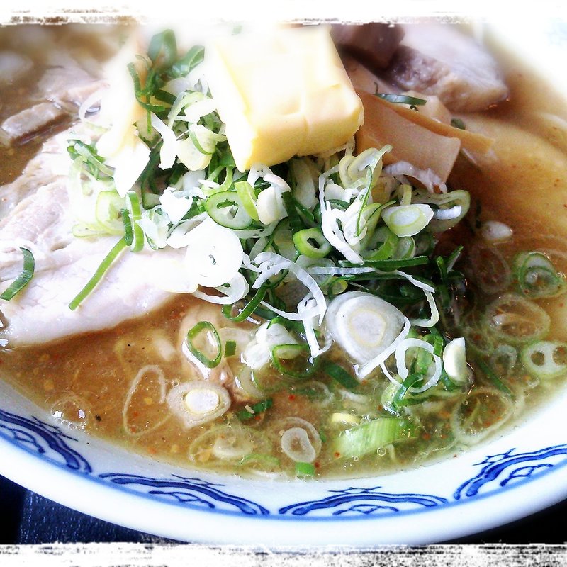 味噌バターチャーシューラーメン定食(いります食堂 )