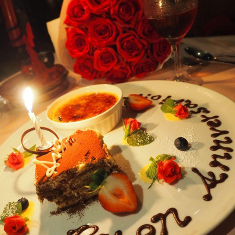 ティラミスとクリームブリュレのデザートプレート(イル・ブッテロ )