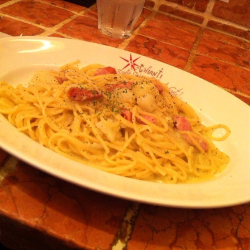 ソーセージとジャガイモのクリームジェノバソース(イルキャンティ 日本橋店 （iL-CHIANTI）)