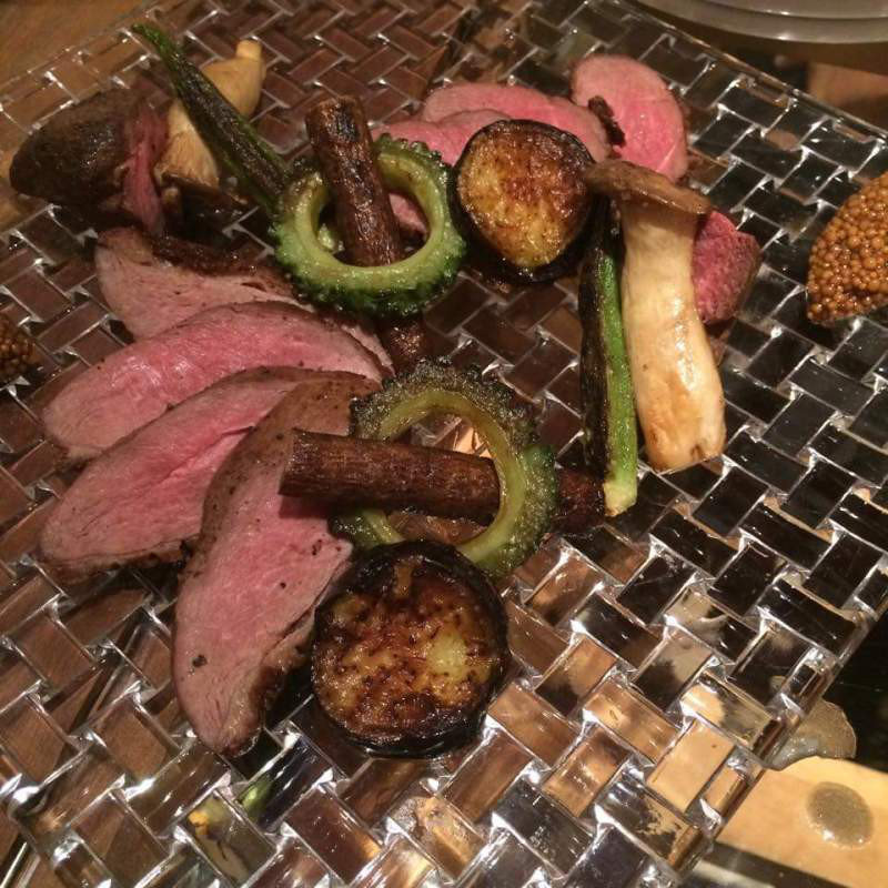 仏産鴨のロースト(イルベッカフィーコ （IL BECCAFICO）)