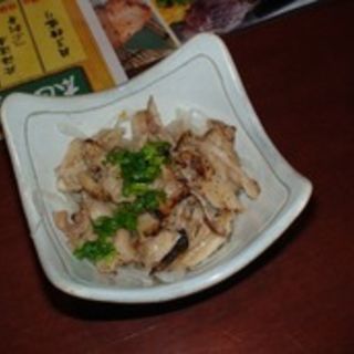 炙り鶏皮塩ポン酢(いろはにほへと 北上駅前店 )