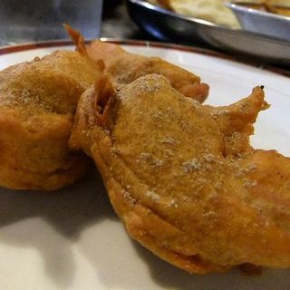 ゆで玉子の天ぷら(インド料理　サーガル)