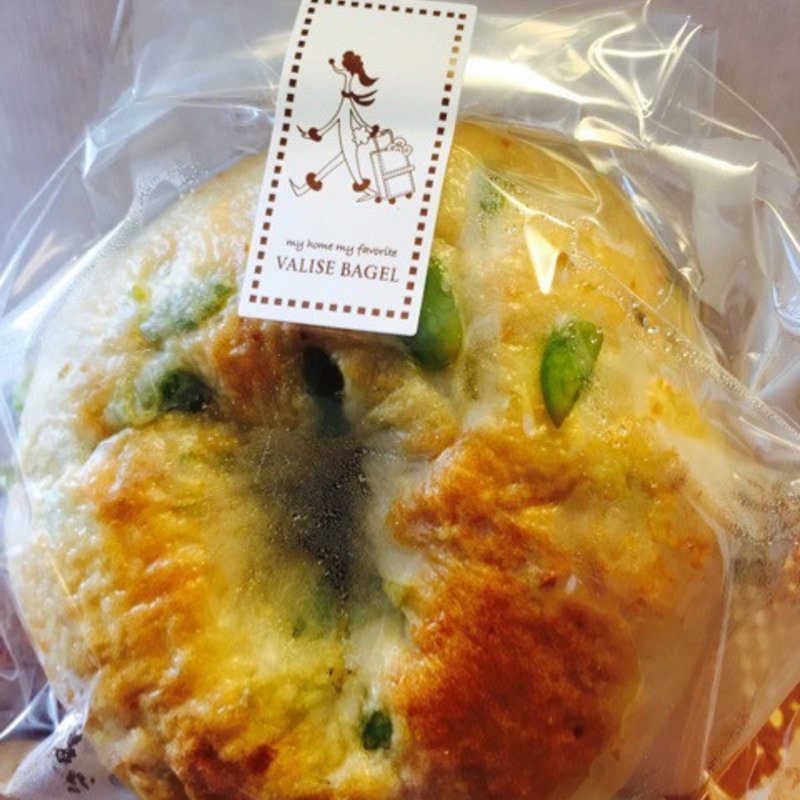 枝豆チーズ(ヴァリーズ ベーグル （VALISE BAGEL）)