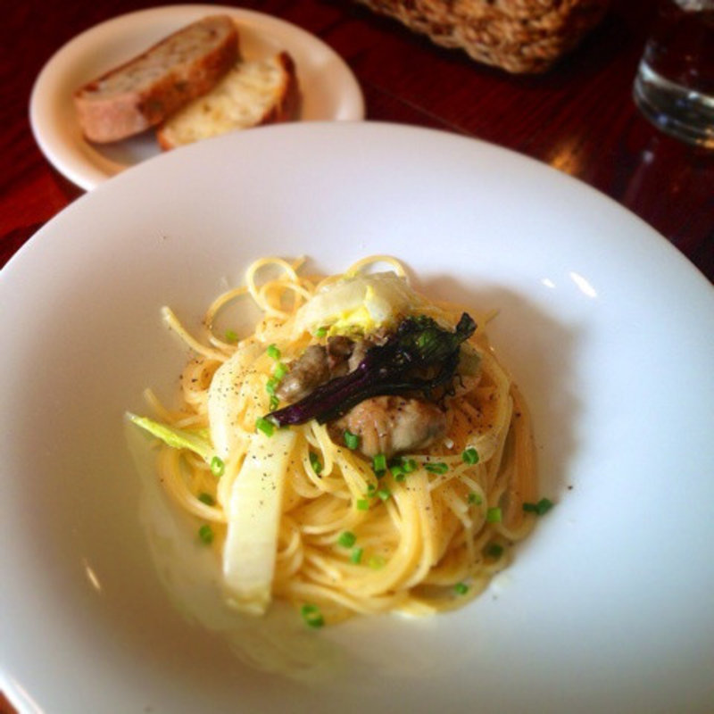 カキと白菜のクリームパスタ(ヴィータ （【旧店名】 LIFESTYLE＠CAFE）)