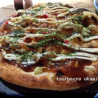 お好み焼き風ピザ(ヴィア ビア オオサカ （VIA BEER OSAKA）)