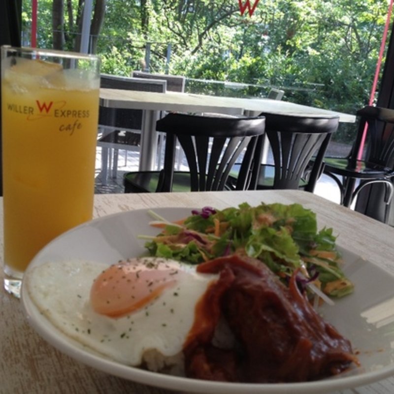 ロコモコランチ(ウィラーエクスプレスカフェ （WILLER EXPRESS CAFE）)