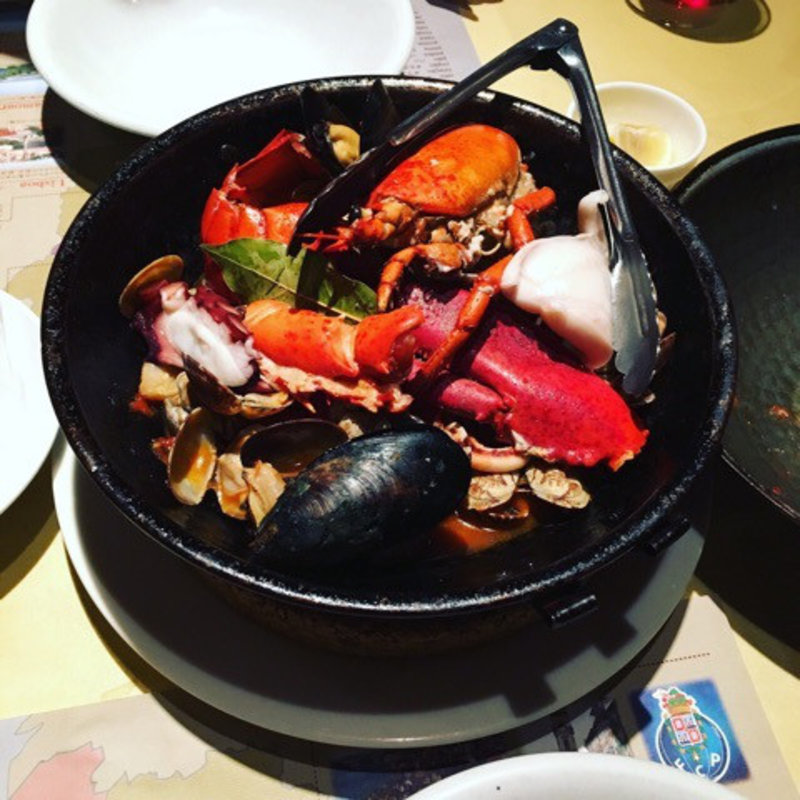 オマールエビのカタプラーナ(ヴィラモウラ 銀座本店)