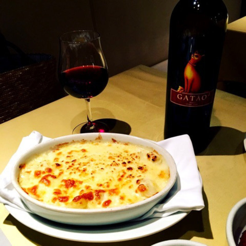 タラとジャガイモのグラタン仕立て(ヴィラモウラ 銀座本店)