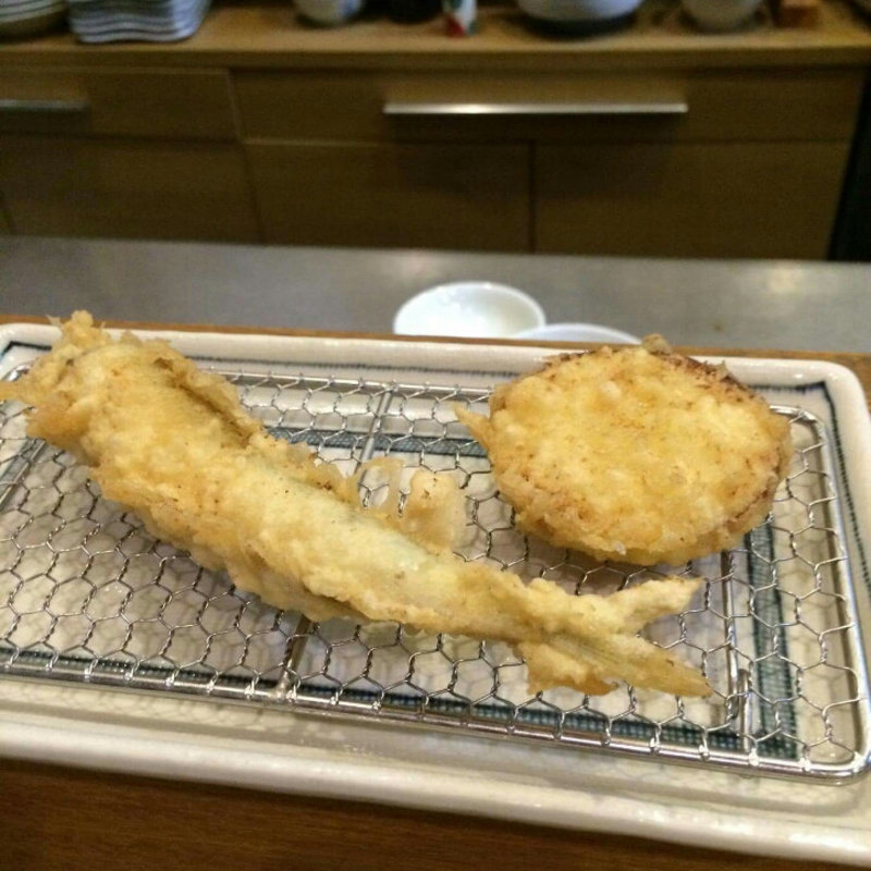 天ぷら定食(うえの)