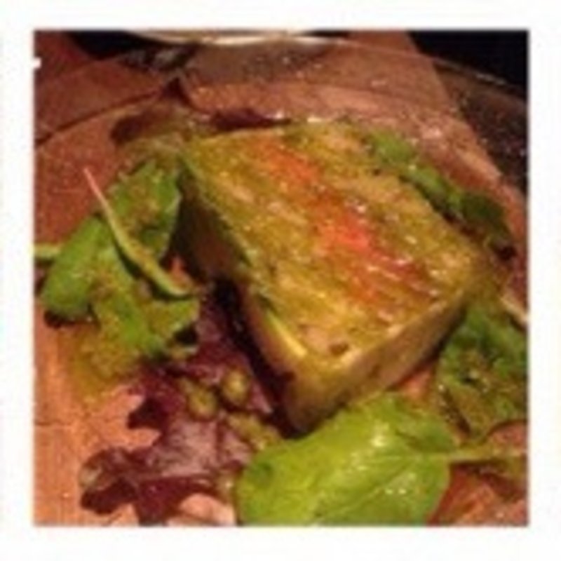 鮭と焼きナスのテリーヌ(ウォータールー （WATER LOO）)