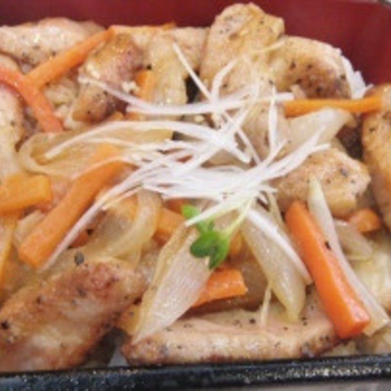 豚とろ丼(ヴォワール )