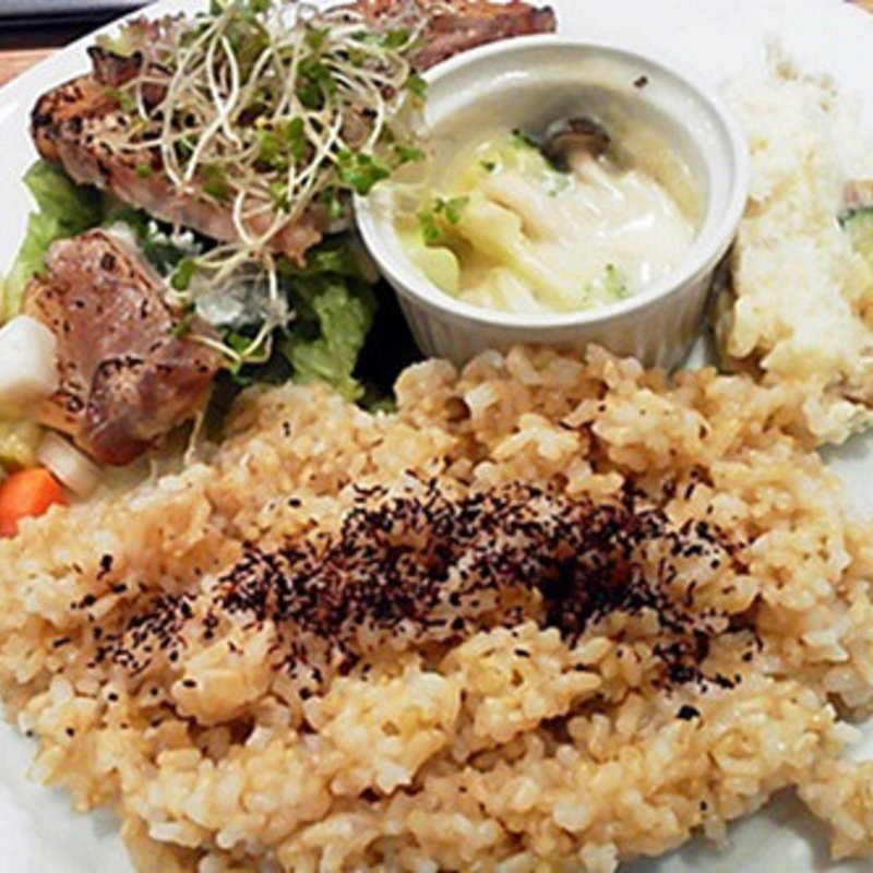 酵素玄米プレート(ukafe)