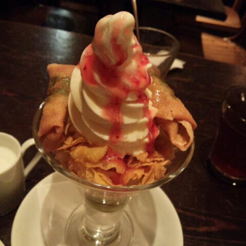 アボガドのパフェ(ウサギ)