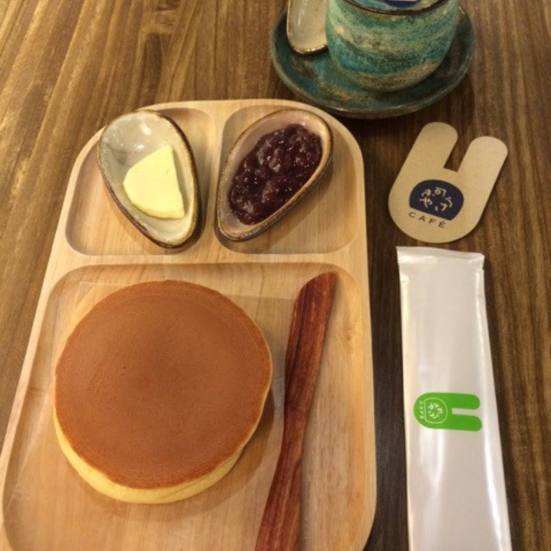 朝限定うさパンケーキ(うさぎや CAFE)