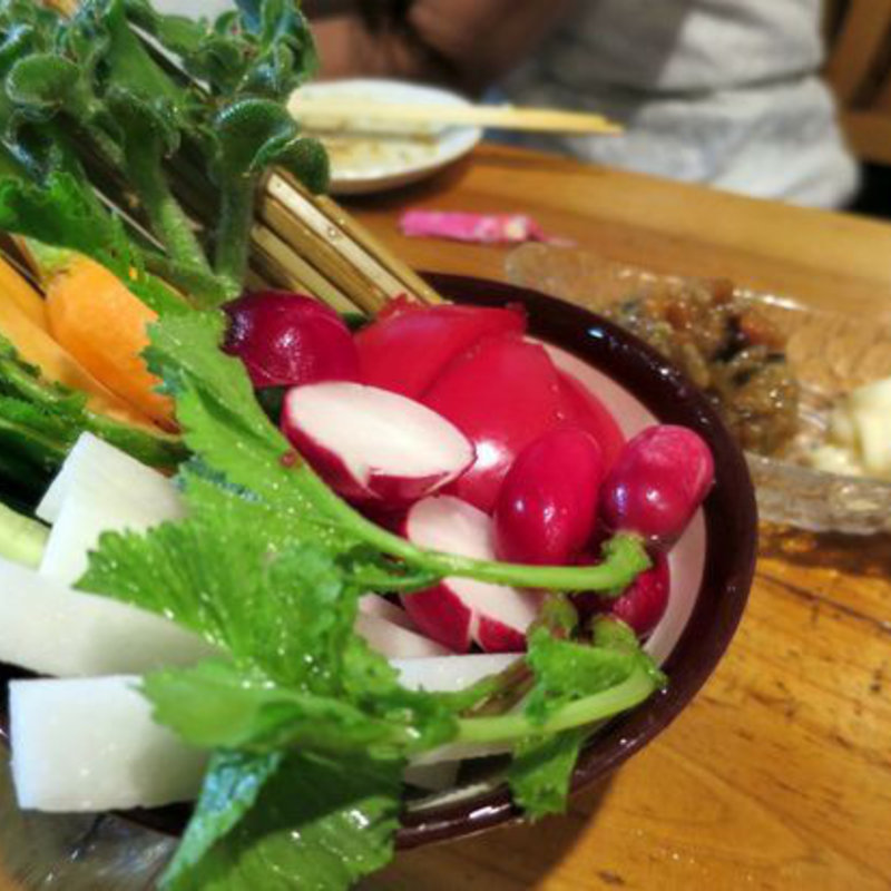 ちょっと朝採りサラダ(うちのおかん時々おとん)