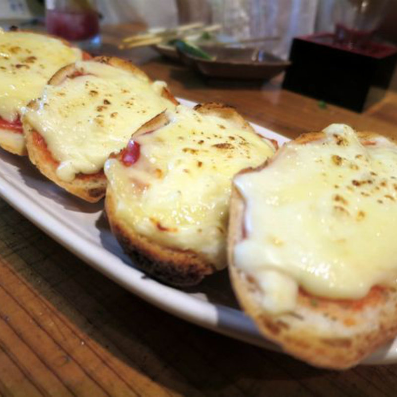 バゲットピザ(うちのおかん時々おとん)