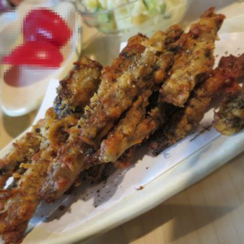 地場産ごぼうの唐揚げ(うちのおかん時々おとん)