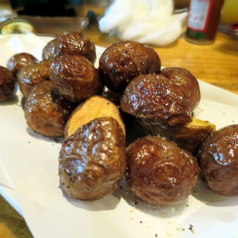 地場産チビポテトフライ(うちのおかん時々おとん)