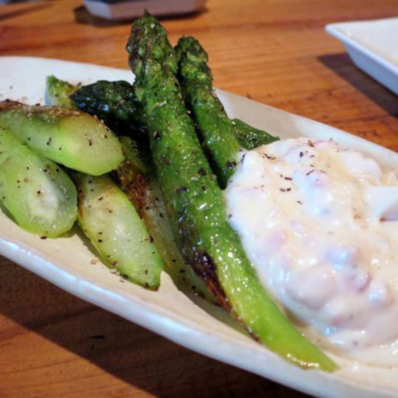 焼きアスパラのタルタル(うちのおかん時々おとん)