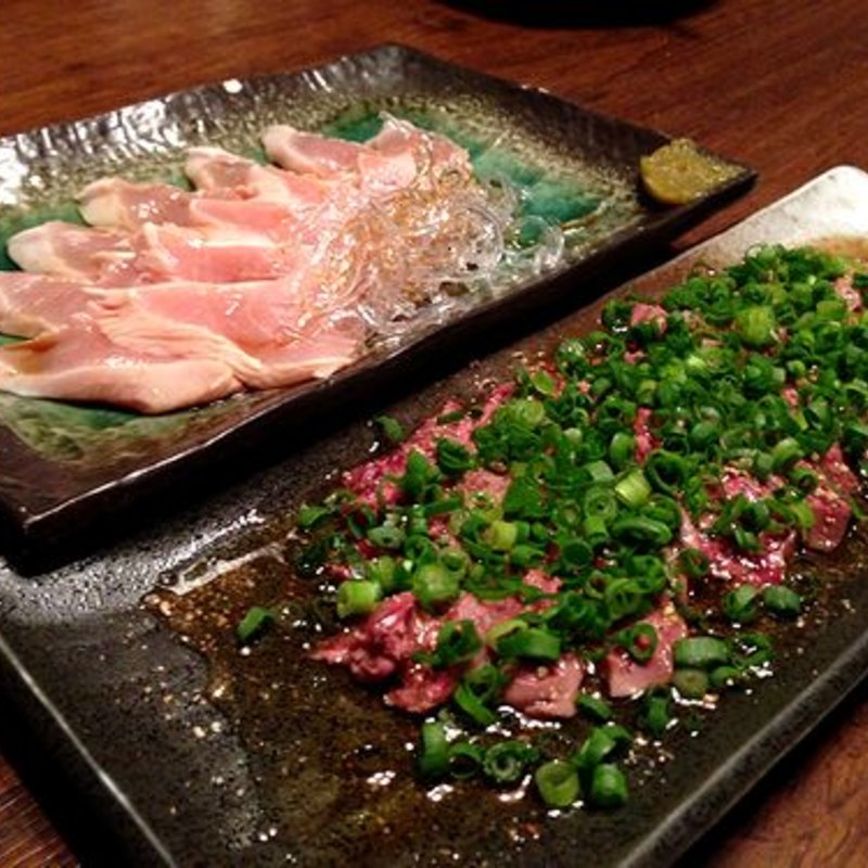 きも刺し(博多水炊き・鶏料理 うちょうてん)