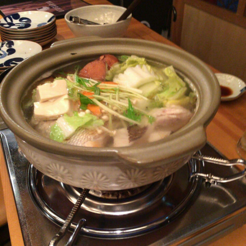 鯛の美酒鍋(ウトガリア)