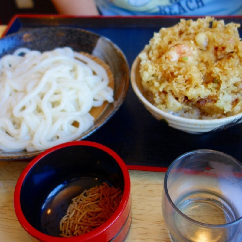 かき揚げ丼定食(ウエスト 鎌ヶ谷店)