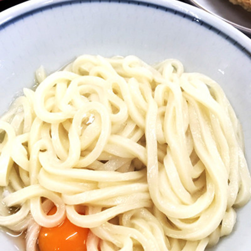 釜たま(うどん 一福 （いっぷく）)