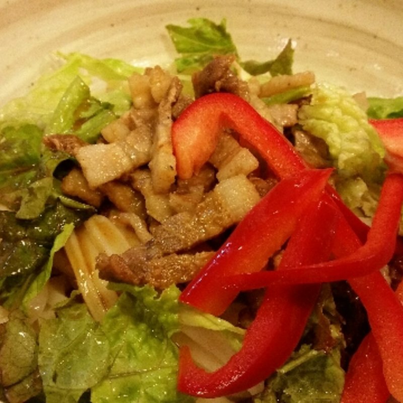 ピリ辛黒酢うどん(うどんの藤や 新高店 )