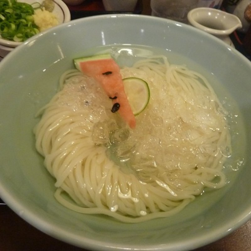 冷やしうどん(うどん土佐屋 深阪本店 )