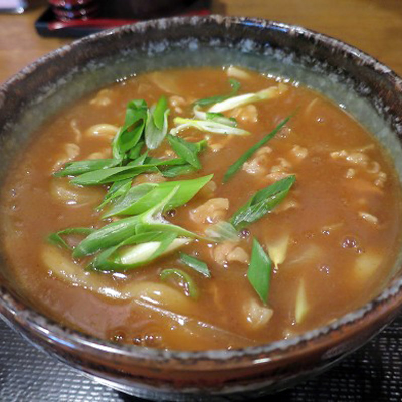 カレーうどん(うどん居酒屋 麦笑)