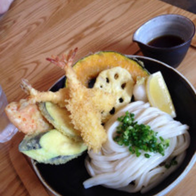 海老天盛ぶっかけ(うどん日和)