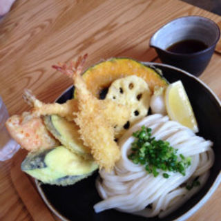 海老天盛ぶっかけ(うどん日和)